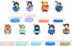 【中古】トレーディングフィギュア 全9種セット 「デコラPIC 鬼滅の刃 ぱすてる 柱編」