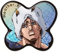 【中古】バッジ・ピンズ ウェザー・リポートA 「ジョジョの奇妙な冒険 第六部 ストーンオーシャン バタフライカンバッジ」