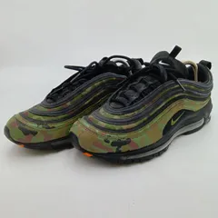 NIKE ナイキ AIR MAX 97 PREMIUM QS エアマックス97プレミアムクイックストライク スニーカー 迷彩柄 メンズ 26cm F-4-4のサムネイル