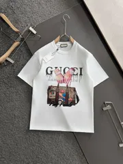 【今日特価】GUCCI 25SS ダブルガーゼ T シャツ