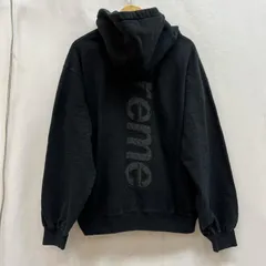【希少デザイン】シュプリーム☆ サテン アップリケ バックロゴ入り パーカー シュプリーム SUPREME Satin Applique Hooded Sweatshirt サテン