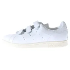 adidas (アディダス) STAN SMITH CF TF スタンスミス ベルクロ ローカットスニーカー ホワイト US9/27cm AQ5358