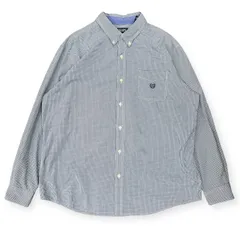 Chaps イージーケア 長袖シャツ Easy Care BDシャツ チェック ボタンダウンシャツ XXLサイズ チャップス シャツ