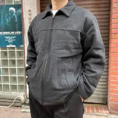 OLD GAP オールド ギャップ 短丈 ウール スポーツ ジャケット M 中綿キルティングライナー ジップ ビンテージ D149-18-0040ZV