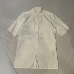 Maison Margiela メゾンマルジェラ 23AW short sleeve Shirt 半袖シャツ S67DR0003 ホワイト size:41【代官山A07】