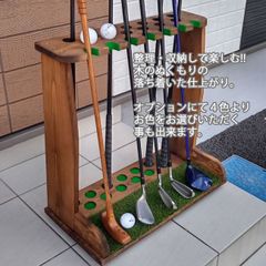 リールスタンド 受注生産ハンドメイド 無塗装【完成品】リール10本掛