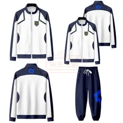 新品 ブルーロック BLUE LOCK ジップアップ ジャージ 潔世一蜂楽廻 國神錬介 千切豹馬 スポーツウェア コスプレ衣装 お祭りコスチューム イ