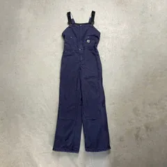 90~00年代 Carhartt カーハート オーバーオール キルティングライナー ダブルニー メンズW32相当 【SS2506】
