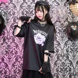 【ACDC RAG】 LOVE PUNK T 原宿系 地雷系 病みかわいい パンク ロック ブラックブラック サブカル系 新品 未開封品 公式商品 正規品のサムネイル