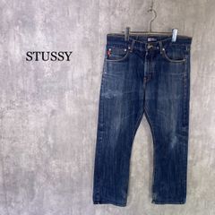 美品✨️】STUSSY 濃紺デニム SSリンク刺繍 W34 Y2K ストリート - メルカリ