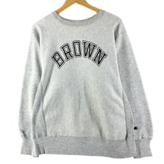チャンピオン リバースウィーブ USA製 トリコタグ 80s BROWN大学 80s トリコタグ USA チャンピオンリバースウィーブ REVERSE