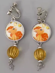 【中古】アクセサリー(非金属) ロコン イヤリング なつまつり 「ポケットモンスター スカーレット・バイオレット ゼロの秘宝」 ポケモンセンター限定