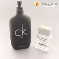 ■ シャネル カルバンクライン 香水 2点セット まとめ売り エゴイストプラチナム オードゥトワレット シーケービー 50ml メンズ 箱付き