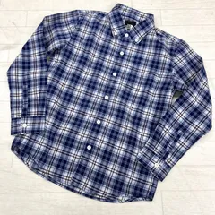 163◎ THE NORTH FACE ボタンダウン シャツ キッズ メンズ140