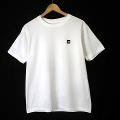 ザノースフェイス THE NORTH FACE Tシャツ スモール ボックス ロゴ ショートスリーブ NT32147 クルーネック 半袖 L 白 ホワイト 国内正規品 美品