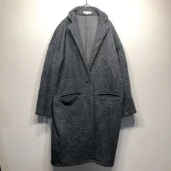 TK THE SHOP ワールド ロングコート チェスターコート F フリーサイズ ダークグレー