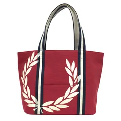 fred perry フレッドペリー キャンバストートバッグ FRED PERRY (フレッドペリー) ツインティプド トートバッグ