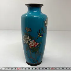 時代　七宝　花瓶　高さ20㎝　東山5-1202③