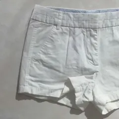 ZARA BASIC 　ザラベーシック　ショートパンツ　ホワイト　XSのサムネイル