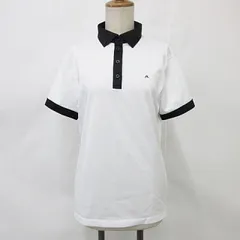ジェイリンドバーグ J.LINDEBERG ゴルフ シャツ ポロシャツ ボタンダウン 半袖 速乾 白 黒 ホワイト ブラック L