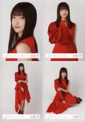 【中古】生写真(坂道シリーズ) ◇大園玲/櫻坂46ランダム生写真 ＜「流れ弾」ジャケット写真衣装＞ 4種コンプリートセット