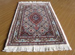 イラン産 シルク絨毯 60x90cm ペルシャ絨毯…….. rx3. - メルカリ