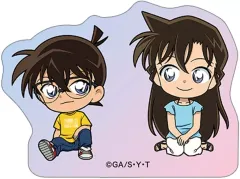 【中古】シール・ステッカー 江戸川コナン＆毛利蘭 ステッカー 「名探偵コナン」