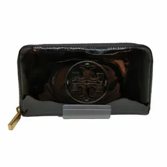 トリーバーチ TORY BURCH STACKED PATENT ZIP CONTINENTAL エナメルロングウォレット メンズ 表記無 のサムネイル