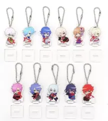 【中古】アクリルスタンド・アクリルパネル [単品] 集合 ちびキャラアクリルスタンドキーチェーン11個セット 「Switchソフト 忍び、恋うつつ for Nintendo Switch スペシャルステラセット」 同梱特典