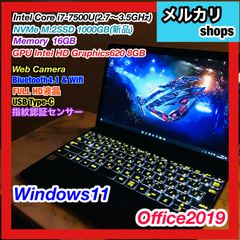 【新品NVMe M.2SSD】ASUS Zenbook/Core i7 ②