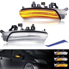 GemPro ミラーウィンカー LED プリウス PHV 30系 G's対応 プリウスα 40系 クラウン200系 カムリ40系 ウィッシュ20系 マークX130 マークXジオ10系 サイ10系前期 ラクティス120系 トレジア120 メビウス アルティスV4