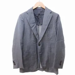 美品Alfonso Sirica テーラードジャケット グレー系カノニコ