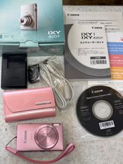 Canon IXY 420F ピンク コンパクトデジタルカメラ(ケース付き) ◇極美品 Canon キヤノン コンパクトデジタルカメラ IXY 420F