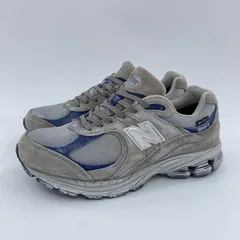 【中古】New Balance M2002RXB スニーカー 27.5cm グレー ブルー ニューバランス[10]