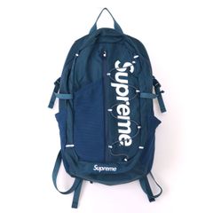 Supreme 17SS Backpack バックパック リュック ブルー