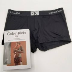 Calvin Klein1996(カルバンクライン)  ローライズボクサーパンツ ブラック  1枚 メンズボクサーパンツ 男性下着 NB3532