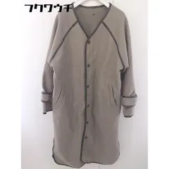 ■ RAY CASSIN レイカズン パイピング 長袖 ロングコート サイズF ブラウン レディース  【中古】 【1111230025332】