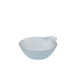 〔2個セット〕リッチェル カラリ バスボウル ミルキーブルー