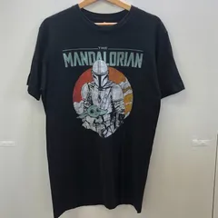 STARWARS スターウォーズ THE MANDALORIAN ムービーTシャツ プリント ヨーダ メキシコ製 メンズ ブラック