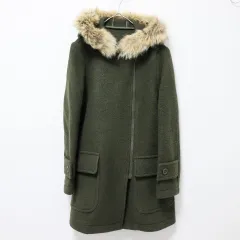 ユナイテッドアローズ UNITEDARROWS コート ジャケット ハーフ ファー トナカイ 刺繍 w611782nのサムネイル