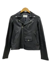 beautiful people (ビューティフルピープル) 革ジャン レザージャケット ライダース ラムレザー 羊革 150 ブラック レディース/036