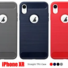 iPhone XR アイフォン テンアール スマホケース カラー ストレート ソフトスマホケース 薄型 耐衝撃 TPUのサムネイル