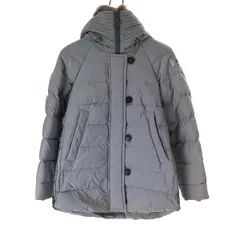 PEUTEREY ピューテリー PED3133 グレー×ピンク ダウン切り替え パーカー グレー／ピンク 38 トップス ポリエステル レディース 中古 PEUTEREY - ピューテリー PED3133 ｸﾞﾚｰ×ﾋﾟﾝｸ ﾀﾞｳﾝ切り替え ﾊﾟｰｶｰ