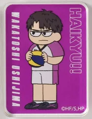 【中古】アクリルスタンド・アクリルパネル 牛島若利 「ハイキュー!! ジロリ トレーディング アクリルブロック -仙台ver.-」