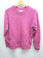 ◇ ⊇ AMERICAN VINTAGE ウール100％ 長袖 ニット セーター サイズM ピンク系 レディース E  【1507230005007】
