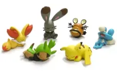 【中古】トレーディングフィギュア 全6種セット 「ポケットモンスター ポケモン おやすみフレンズXY」