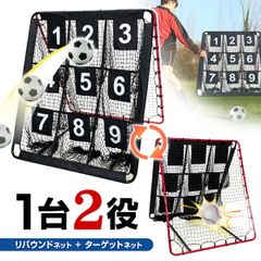KaRaDaStyle リバウンドネット ターゲットネット 2WAY 1.5M×1.3M 1台2役 サッカー 野球 リバウンダー トレーニング バウンドネット クレイジーキャッチ 壁当て 的当て ネット ピッチングネット 屋外 室内 自宅 強靭 30撚り網