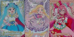 ux158 カード まとめ ひろがるスカイ！プリキュア キュアスカイ P01 わんだふるぷりきゅあ！ キュアフレンディ P02 デリシャスパーティ<!-利用不可文字-!>プリキュア キュアプレシャス P09 3枚セット   グミ プリキュア