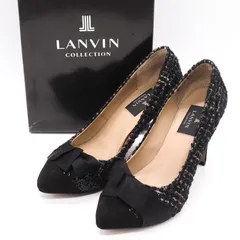 【贈り物】LANVIN ハイヒール　箱つき　美品ほぼ未使用 靴