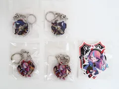 5点セット Crazy Raccoon Selly・Mondo/DMMスクラッチ 2連アクリルキーホルダー・ステッカー2枚セット